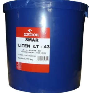 SMAR LITOWY ŁT-43 LITEN 9KG ORLEN OIL Nowość